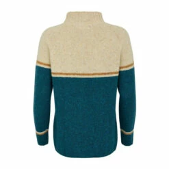 Celtic & Co. Celtic & Co Blue Colourblock Flecked Funnel Neck Jumper 9 Celtic & Co. Celtic & Co Blue Colourblock Flecked Funnel Neck Jumper -Celtic & Co Shop unnamed file 478