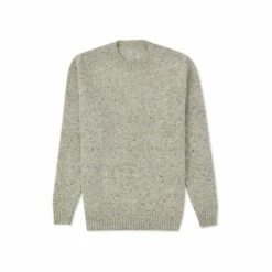 Celtic & Co. Grey Donegal Crew Neck Jumper -Celtic & Co Shop unnamed file 48
