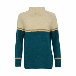 Celtic & Co. Celtic & Co Blue Colourblock Flecked Funnel Neck Jumper 11 Celtic & Co. Celtic & Co Blue Colourblock Flecked Funnel Neck Jumper -Celtic & Co Shop unnamed file 480