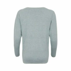 Celtic & Co. Blue Skylight And Fossil Tipped Supersoft V Jumper -Celtic & Co Shop unnamed file 493