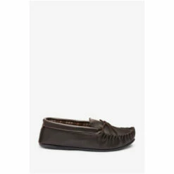 Alternative view of Celtic & Co. Celtic & Co Brown Golf Moccasins