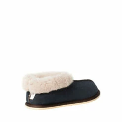 Alternative view of Celtic & Co. Ladies Blue Sheepskin Bootee Slippers
