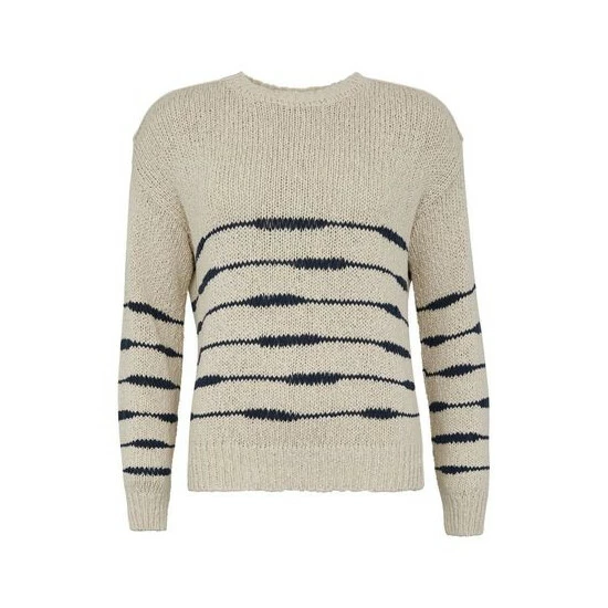Celtic & Co. Celtic & Co Natural Drop Stitch Breton Jumper 7 Celtic & Co. Celtic & Co Natural Drop Stitch Breton Jumper - Image 7