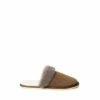 Celtic & Co. Celtic & Co Brown Mens Sheepskin Mules