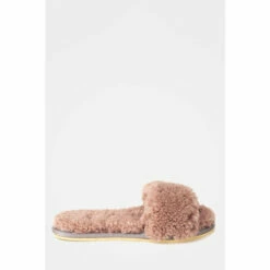 Celtic & Co. Pink Sheepskin Slides