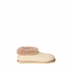 Celtic & Co. Ladies Natural Sheepskin Bootee Slippers