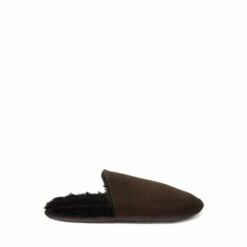 Celtic & Co. Brown Sheepskin Scuffs