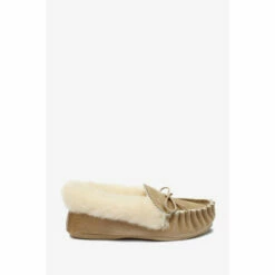 Celtic & Co. Celtic & Co Camel Lounger Hard Sole Moccasins