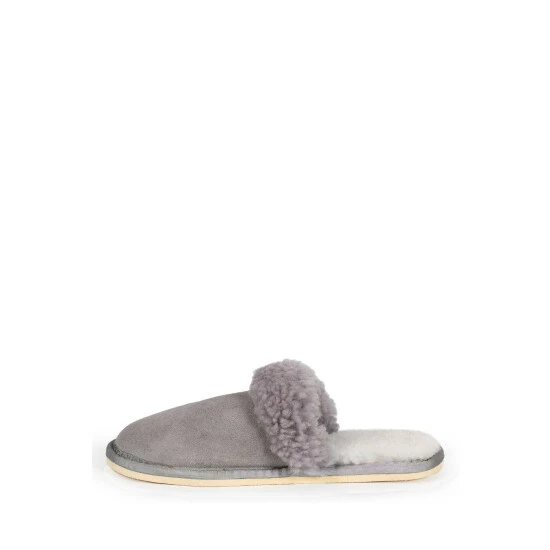 Celtic & Co. Celtic & Co Grey Ladies' Turnback Mules 2 Celtic & Co. Celtic & Co Grey Ladies' Turnback Mules - Image 2