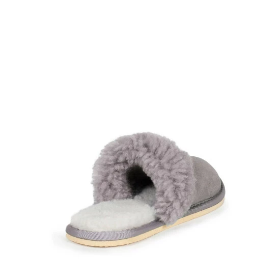 Celtic & Co. Celtic & Co Grey Ladies' Turnback Mules 4 Celtic & Co. Celtic & Co Grey Ladies' Turnback Mules - Image 4