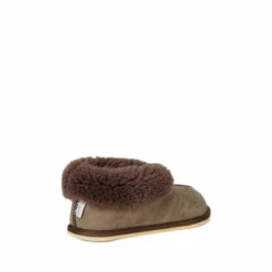Celtic & Co. Ladies Brown Sheepskin Bootee Slippers -Celtic & Co Shop unnamed file 647
