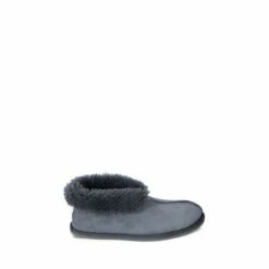 Celtic & Co. Mens Grey Sheepskin Bootee Slippers -Celtic & Co Shop unnamed file 689