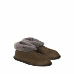 Celtic & Co. Celtic & Co Brown Mens Brown Sheepskin Bootee Slippers 4 Celtic & Co. Celtic & Co Brown Mens Brown Sheepskin Bootee Slippers -Celtic & Co Shop unnamed file 694