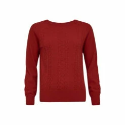 Celtic & Co. Red Supersoft Crew Neck Jumper 5 Celtic & Co. Red Supersoft Crew Neck Jumper -Celtic & Co Shop unnamed file 72