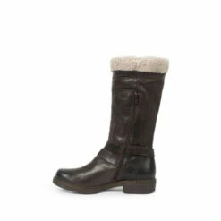 Alternative view of Celtic & Co. Brown Sheepskin Trim Cuff Long Boots