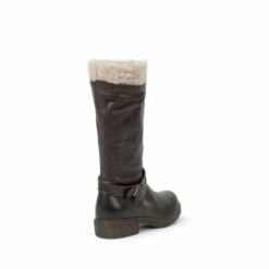 Celtic & Co. Brown Sheepskin Trim Cuff Long Boots -Celtic & Co Shop unnamed file 780