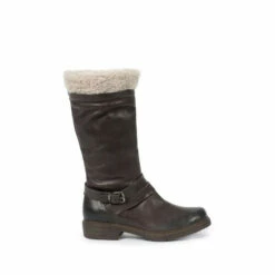 Celtic & Co. Brown Sheepskin Trim Cuff Long Boots -Celtic & Co Shop unnamed file 782