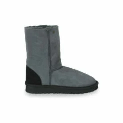 Celtic & Co. Grey Original Celt Sheepskin Boots
