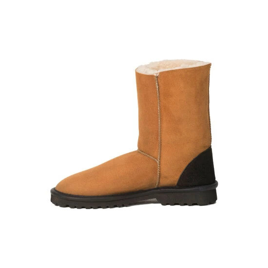 Celtic & Co. Celtic & Co Camel Men's Celt Regular Sheepskin Boots 2 Celtic & Co. Celtic & Co Camel Men's Celt Regular Sheepskin Boots - Image 2