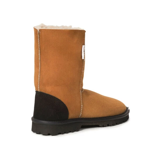 Celtic & Co. Celtic & Co Camel Men's Celt Regular Sheepskin Boots 3 Celtic & Co. Celtic & Co Camel Men's Celt Regular Sheepskin Boots - Image 3