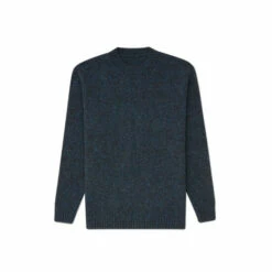 Celtic & Co. Celtic & Co Blue Men'S Donegal Crew Neck Jumper -Celtic & Co Shop unnamed file 87