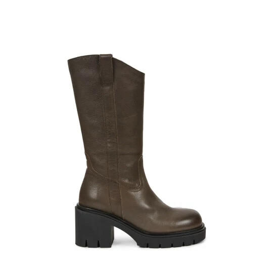 Celtic & Co. Block Heel Brown Boots 1 Celtic & Co. Block Heel Brown Boots