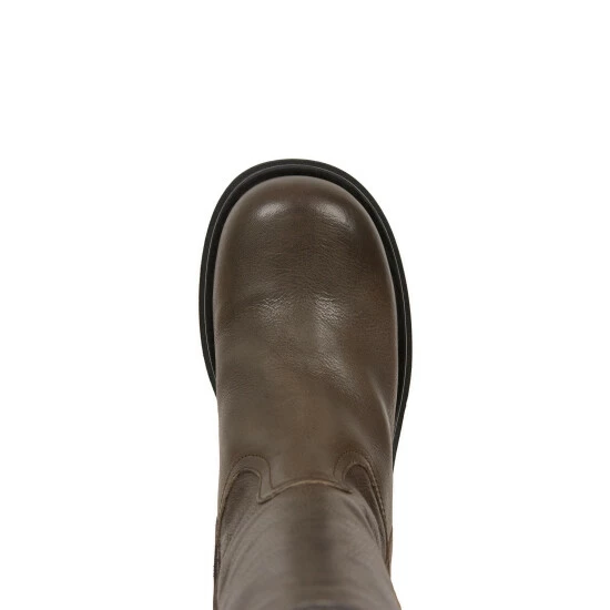 Celtic & Co. Block Heel Brown Boots 5 Celtic & Co. Block Heel Brown Boots - Image 5