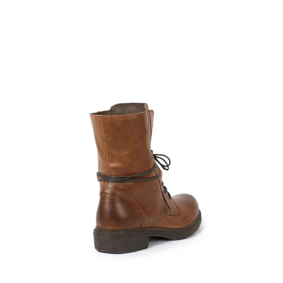 Celtic & Co. Ladies Derby Brown Boots 3 Celtic & Co. Ladies Derby Brown Boots - Image 3