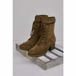 Celtic & Co. Celtic & Co Brown Block Heel Derby Boots -Celtic & Co Shop unnamed file 925