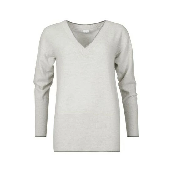 Celtic & Co. Grey Supersoft V-Neck Jumper 6 Celtic & Co. Grey Supersoft V-Neck Jumper - Image 6