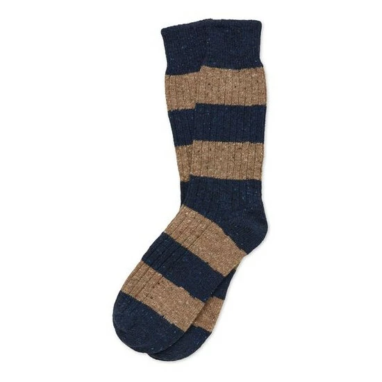 Celtic & Co. Mens Blue Donegal Stripe Socks 3 Celtic & Co. Mens Blue Donegal Stripe Socks - Image 3